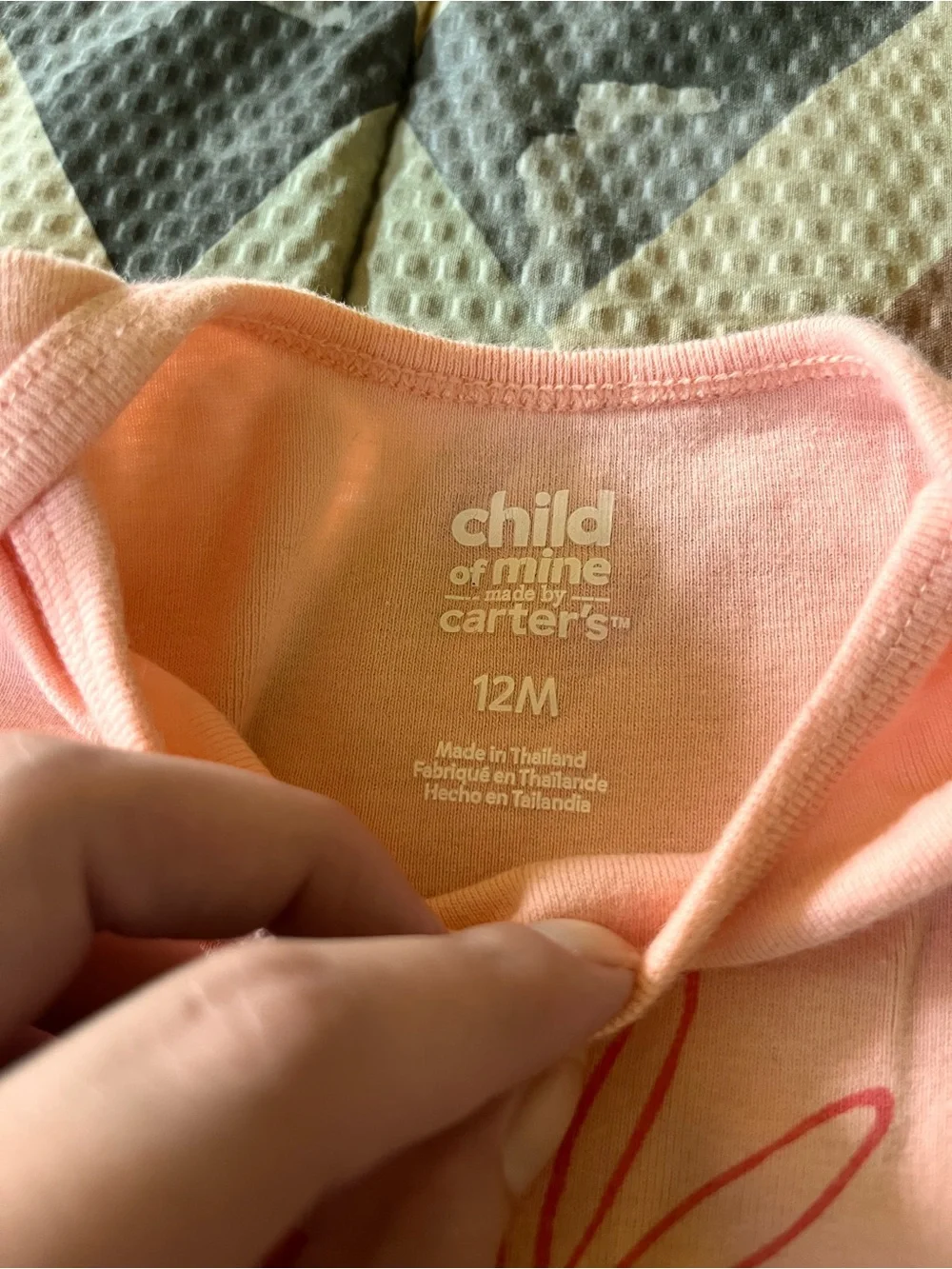 Carter's Pink Pineapple Bodysuit with Coral Bloomers
